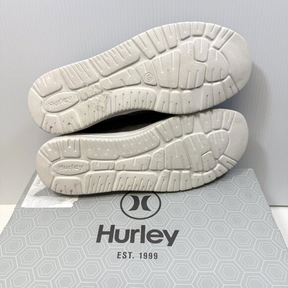 Hurley Laguna Gray Sneakers Men’s Size 10 | New - Picture 5 of 7